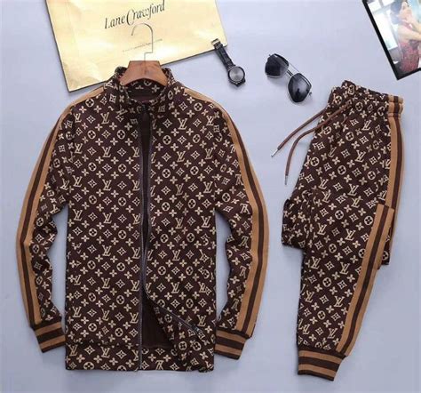 louis vuitton men outfit|louis vuitton men tracksuit.